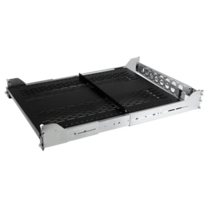StarTech.com Estante Ventilado Deslizante de 2U con Gestión de Cableado y Profundidad Ajustable para Rack - 22,7kg