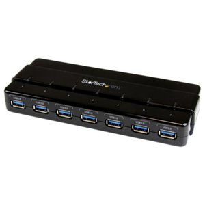 StarTech.com Concentrador Ladrón USB 3.0 de 7 Puertos - Hub de Sobremesa