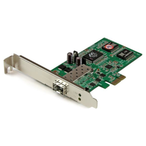 StarTech.com Tarjeta PCI Express Adaptadora de Red Gigabit con 1 Puerto SFP Abierto - NIC Ethernet PCI-E de Fibra