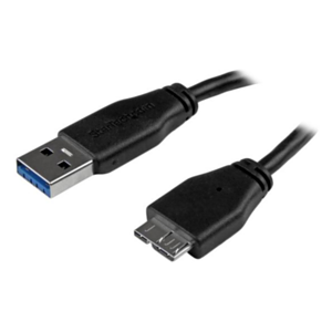 StarTech.com Cable de 3m USB 3.0 Delgado - A Macho a Micro B Macho