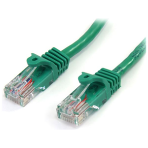 StarTech.com Cable de 3m Verde de Red Fast Ethernet Cat5e RJ45 sin Enganche - Cable Patch Snagless
