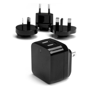 StarTech.com Cargador de Pared USB de 2 Puertos para Tablets Smartphones - Cargador de Alta Potencia para Viajes