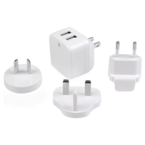 StarTech.com Cargador de Pared USB de 2 Puertos para Tablets Smartphones - Cargador Blanco de Alta Potencia para Viajes