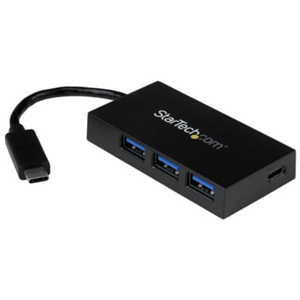 StarTech.com Concentrador USB 3.0 de 4 Puertos - USB-C a 1x USB-C y 3x USB-A