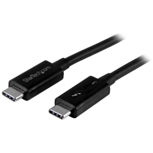 StarTech.com Cable de 0,5m Thunderbolt 3 USB-C (40Gbps) - Compatible con Thunderbolt y USB