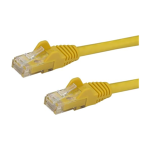StarTech.com Cable de Red de 5m Amarillo Cat6 UTP Ethernet Gigabit RJ45 sin Enganches