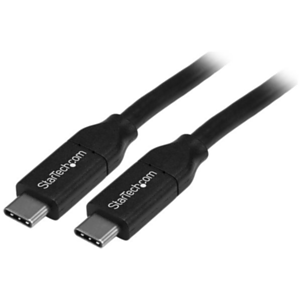 StarTech.com Cable USB-C de 4 metros con Capacidad para Entrega de Potencia (5A) - USB 2.0 - Certificado