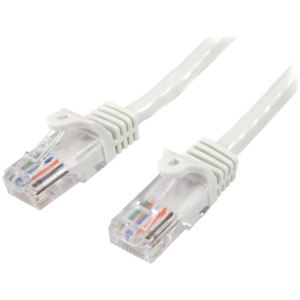 StarTech.com Cable de Red de 10m Blanco Cat5e Ethernet RJ45 sin Enganches