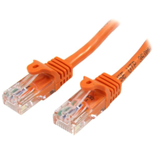 StarTech.com Cable de Red de 7m Naranja Cat5e Ethernet RJ45 sin Enganches
