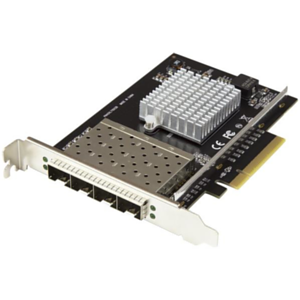 StarTech.com PEX10GSFP4I adaptador y tarjeta de red Fibra 20000 Mbit/s Interno