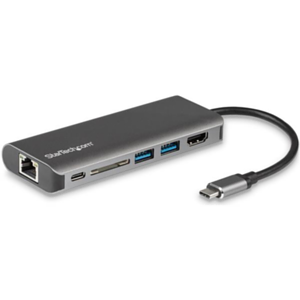 StarTech Docking Station - USB-C - HDMI - Red Ethernet - Lector SD - Dock Station StarTech Docking Station - USB-C - HDMI - Red Ethernet - Lector SD - Dock Station