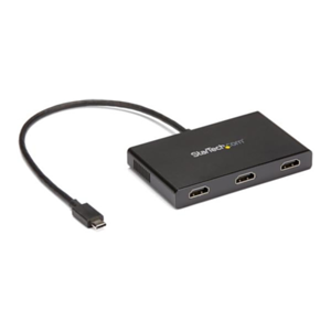 StarTech.com MSTCDP123HD Adaptador gráfico USB 3840 x 2160 Pixeles Negro