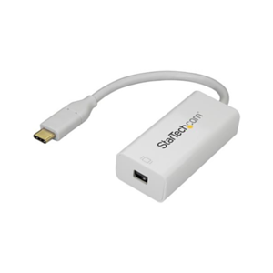 StarTech.com Adaptador USBC a Mini DisplayPort - Adaptador de Vídeo USB Tipo C a Mini DP - 4K 60Hz - Blanco