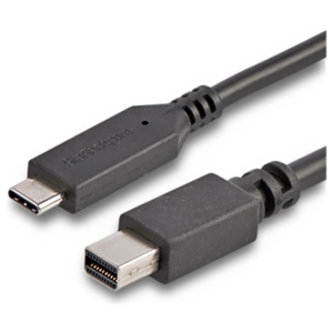 StarTech.com Cable Adaptador de 1,8m USB-C a Mini DisplayPort 4K 60Hz - Negro - Cable USB Tipo C a mDP - Cable de Vídeo USBC