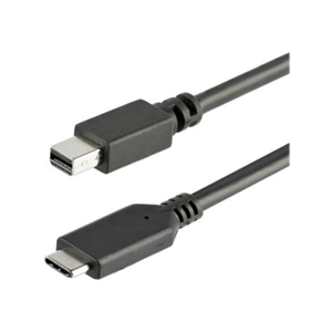 StarTech.com Cable Adaptador de 1m USB-C a Mini DisplayPort 4K 60Hz - Negro - Cable USB Tipo C a mDP - Cable de Vídeo USBC