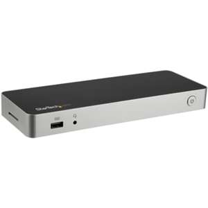 StarTech.com Docking Station USB C de Vídeo Doble 4K para Ordenador Portátil Windows o Mac - Replicador de Puertos DisplayPort y