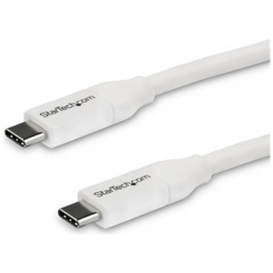 StarTech.com Cable 4m USB-C a USB-C con capacidad para Entrega de Alimentación de 5A - USB Tipo C - Cable de Carga USBC - USB 2
