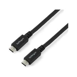 StarTech.com Cable de 1,8m USB-C a USB-C con capacidad para Entrega de Alimentación de 5A - USB TipoC - Cable de Carga USBC - US