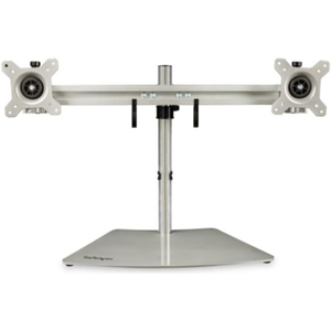StarTech.com Base Soporte para 2 Monitores - Horizontal - Color Plata