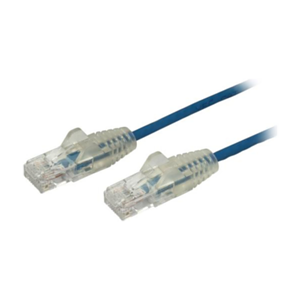 StarTech.com Cable Cat6 de 50cm - Delgado - con Conectores RJ45 sin Enganches - Azul