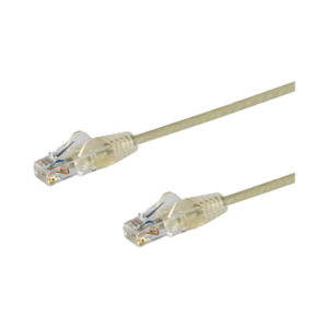 StarTech.com Cable Cat6 de 50cm - Delgado - con Conectores RJ45 sin Enganches - Gris