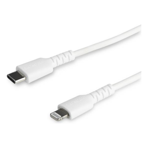 StarTech.com Cable de 1m Lightning a USB-C - Certificado MFI - Adaptador USB Tipo C - Blanco