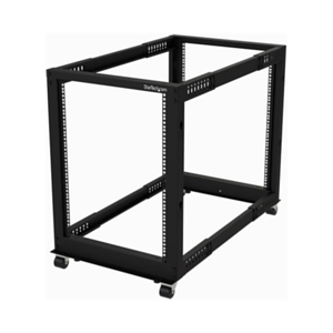 StarTech.com Rack de Marco Abierto de 15U - de 4 Columnas - de Profundidad Ajustable