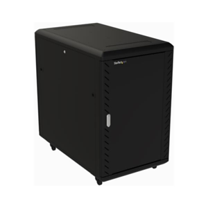 StarTech.com Armario Rack de Servidores de 18U - Incluye Ruedas y Patas de Nivelación - con 32IN de Profundidad