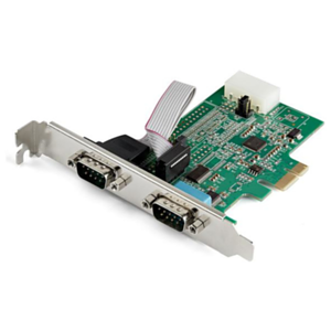 2 PORT PCI-E RS232 SERIAL CARD