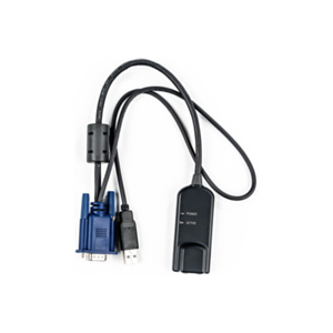 Vertiv Avocent MPUIQ-VMCHS cable para video, teclado y ratón (kvm) 0,3556 m Negro, Azul