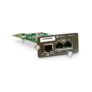 Vertiv Liebert IS-UNITY-SNMP adaptador y tarjeta de red Ethernet 100 Mbit/s Interno