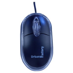 Urban Factory BDM02UF ratón Ambidextro USB tipo A Óptico 800 DPI