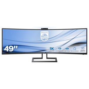 Philips Brilliance P-line 499P9H 49´´ - VA - Dual 2K QHD - Curvo - HDR 400 - Monitor