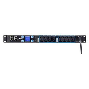 Eaton EMIH28 unidad de distribución de energía (PDU) 1U Negro 8 salidas AC
