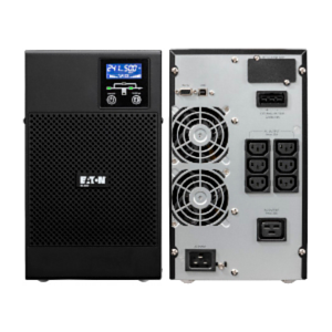 Eaton 9E3000I sistema de alimentación ininterrumpida (UPS) Doble conversión (en línea) 3000 VA 2400 W 7 salidas AC