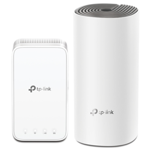 TP-LINK Deco E3(2-pack) Blanco Interno Doble banda (2,4 GHz / 5 GHz) Wi-Fi 5 (802.11ac) - Router