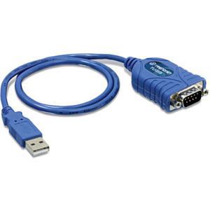Trendnet TU-S9 adaptador de cable RS-232 USB 1.1 Azul