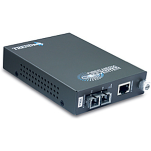 Trendnet TFC-1000S20 convertidor de medio 2000 Mbit/s 1310 nm Monomodo Gris