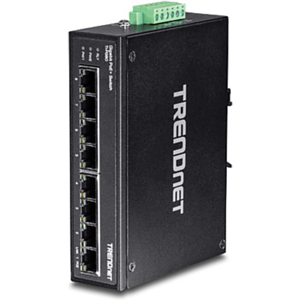 Trendnet TI-PG80 switch No administrado L2 Gigabit Ethernet (10/100/1000) Negro Energía sobre Ethernet (PoE)