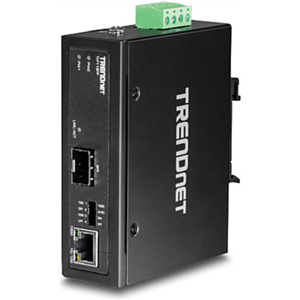 Trendnet TI-F11SFP convertidor de medio 1000 Mbit/s Negro