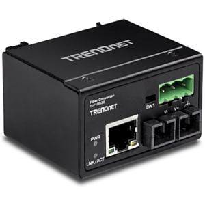 Trendnet TI-F10S30 convertidor de medio 200 Mbit/s 1310 nm Monomodo Negro