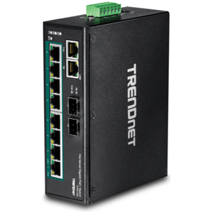 Trendnet TI-PG102 switch No administrado Gigabit Ethernet (10/100/1000) Negro Energía sobre Ethernet (PoE)