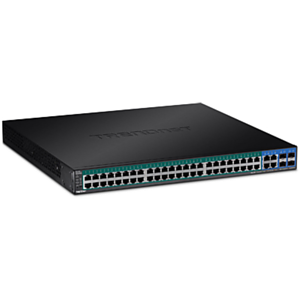 Trendnet TPE-5240WS switch Gigabit Ethernet (10/100/1000) Negro 1U Energía sobre Ethernet (PoE)