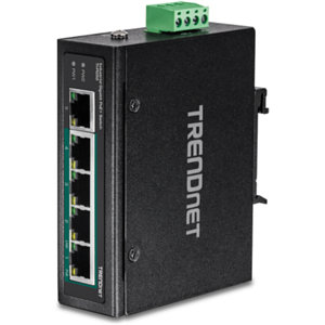 Trendnet TI-PG50 switch Gestionado Gigabit Ethernet (10/100/1000) Negro Energía sobre Ethernet (PoE)