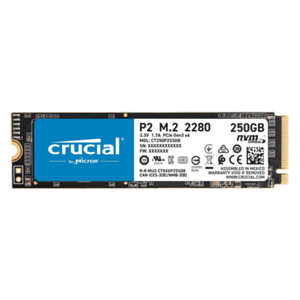 Crucial P2 M.2 250GB PCI Express 3.0 NVMe - Disco Duro