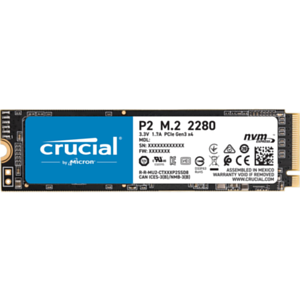 Crucial P2 M.2 1TB PCI Express 3.0 NVMe - Disco Duro