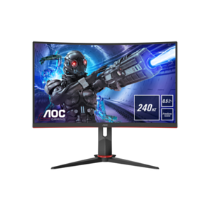 AOC C27G2ZU/BK pantalla para PC 68,6 cm (27") 1920 x 1080 Pixeles Full HD LED Negro, Rojo