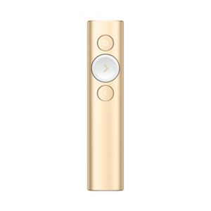 Logitech Spotlight apuntador inalámbricos Bluetooth/RF Oro