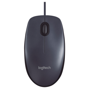 Logitech M100 Cable usb casual 1000 dpi gris tipo raton 910005003 negro con 3 botones seguimiento ambidestro compatible pc mac optico mouse 1000dpi