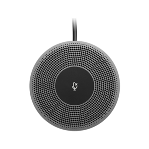 Logitech 989-000405 micrófono Micrófono para presentaciones Negro, Gris